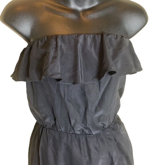 Amanda uprichard 100% silk Joan mini dress strapless REVOLVE xs - Picture 3 of 6